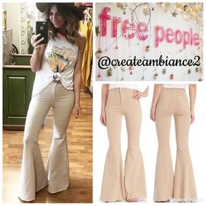 Free People High-rise Super Flare Jeans